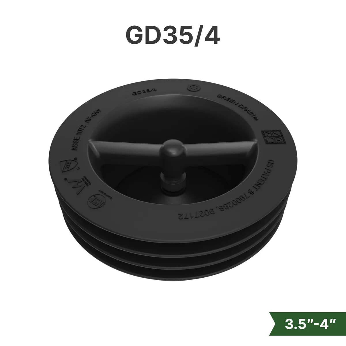 Green Drain 3.5″/4″