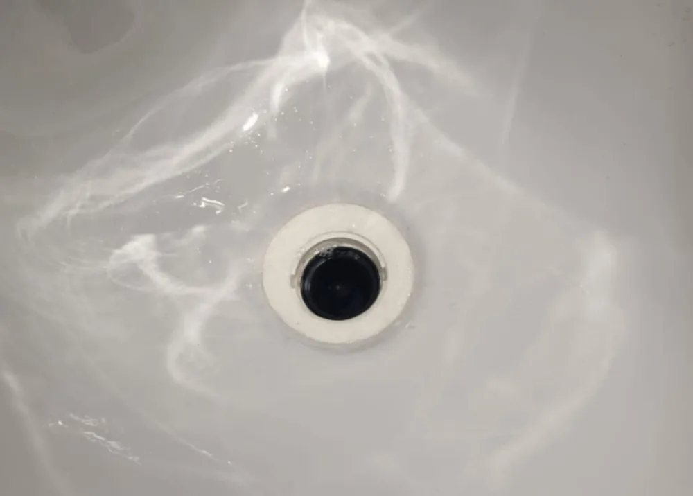 Clear drain